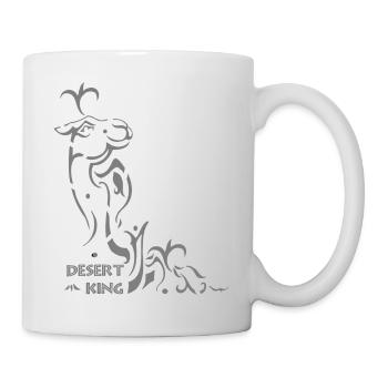 Kamel - Tasse - Weiß - Rechts