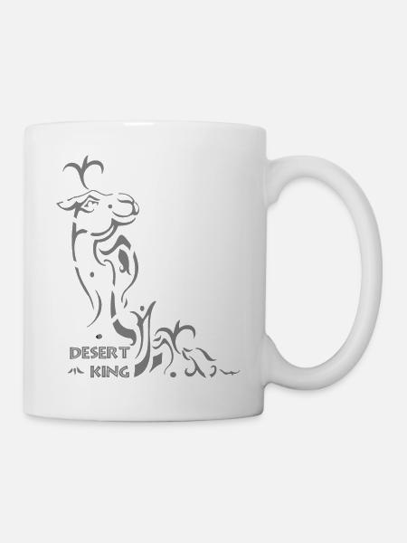Kamel - Tasse - Weiß