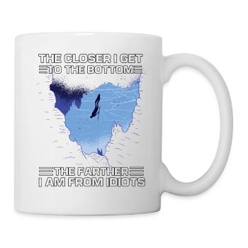 Sea Diving Hobby Diving Snorkeler - Mug - white - Right