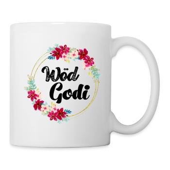Wöd Godi Tolle Godi Taufpatin Österreich Sprüche - Tasse - Weiß - Rechts