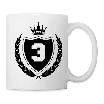 wappen 3 - Tasse - Weiß - Rechts