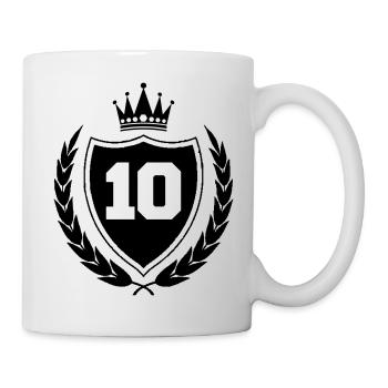 wappen 10 - Tasse - Weiß - Rechts