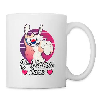 K-Drama Série de films dramatiques coréens Lama - Mug blanc - blanc - Droite