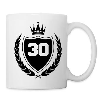 wappen 30 - Tasse - Weiß - Rechts