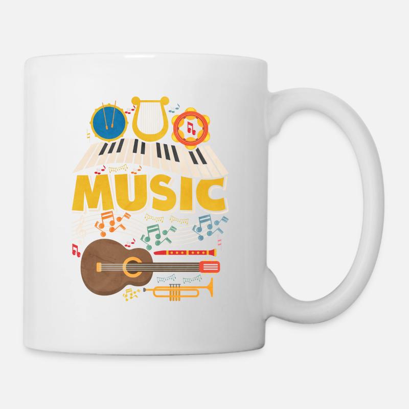 Gift musical musical instruments - Mug - white