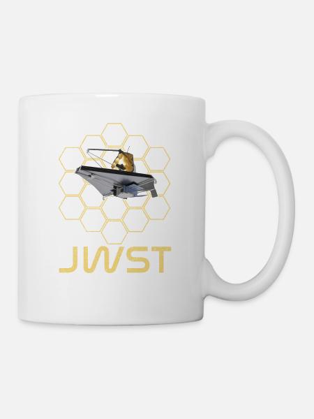 jwst Télescope spatial James Webb - Mug blanc - blanc