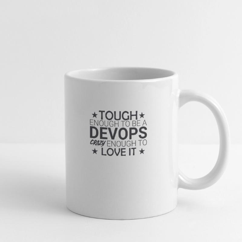 "DevOps Crazy | Softwareentwicklung" Tasse