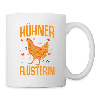 Hühner Flüsterin - Tasse - Weiß - Rechts