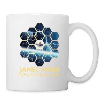 jwst James Webb Space Telescope - Mug - white - Right