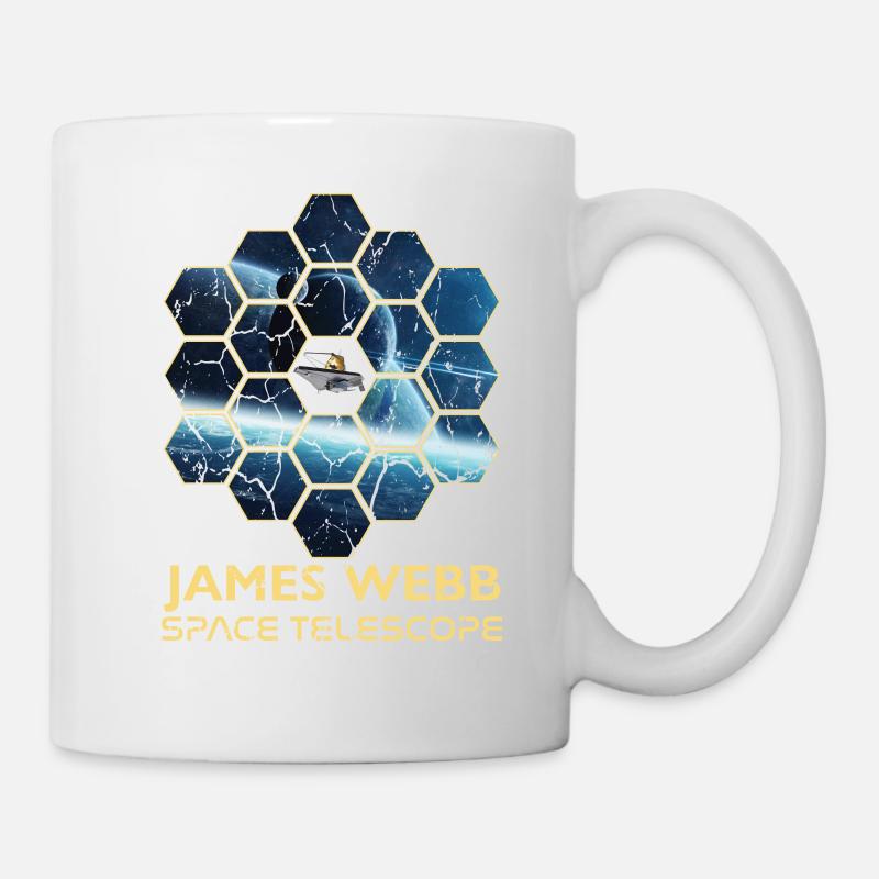 jwst James Webb Space Telescope - Mug - white