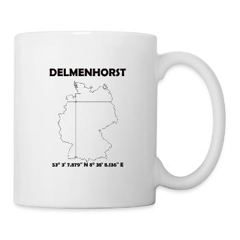 Delmenhorst Map - Mug - white - Right