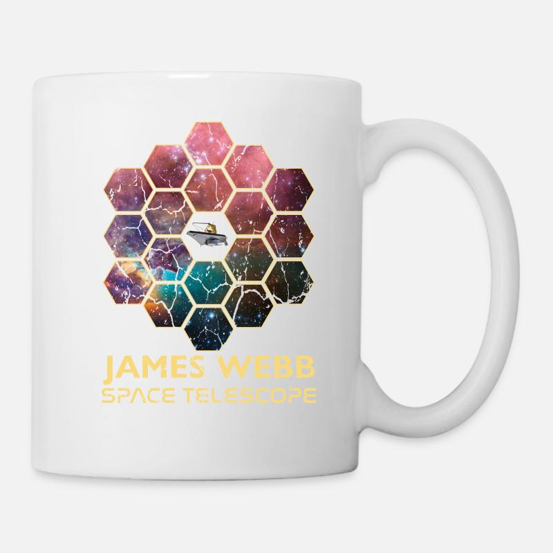 jwst Télescope spatial James Webb - Mug blanc - blanc