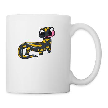 Kawaii Fire Salamander - Mug - white - Right