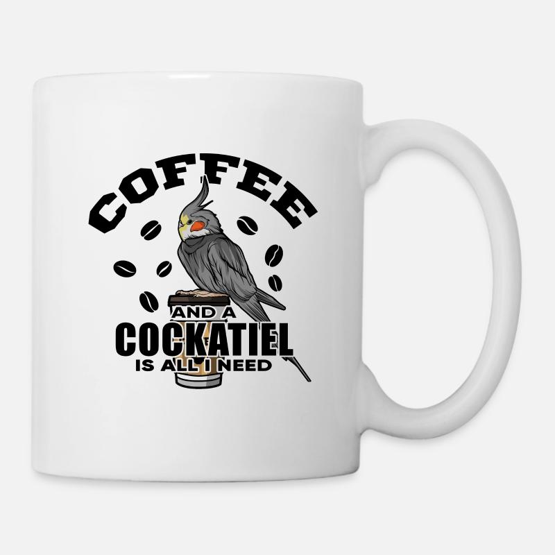 Calopsitte - Mug blanc - blanc