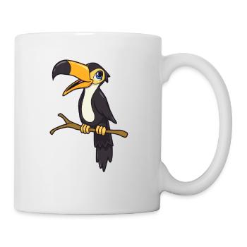 Kawaii Toucan - Mug blanc - blanc - Droite