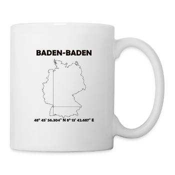 Baden-Baden City - Mug - white - Right