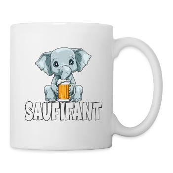 für einen Biertrinker und - Tasse - Weiß - Rechts