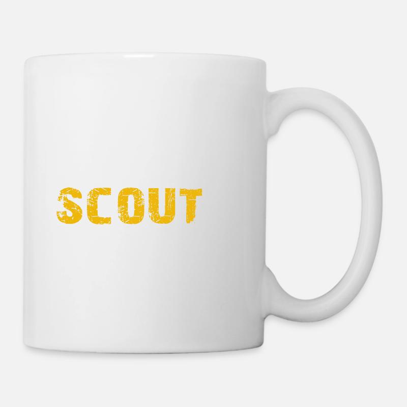 Eat Sleep Scout - Tasse - Weiß