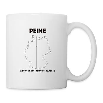Peine Map - Mug - white - Right