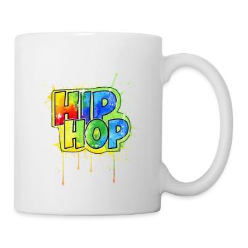 hip hop - Tasse - Weiß - Rechts
