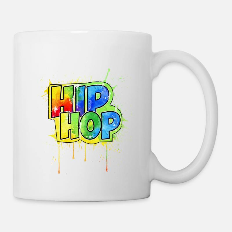 hip hop - Mug blanc - blanc