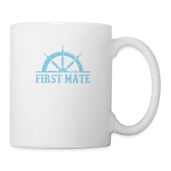 First Mate - Tasse - Weiß - Rechts