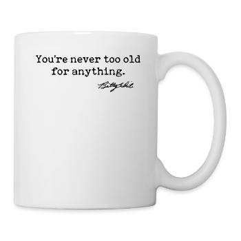 Betty White - Tasse - Weiß - Rechts