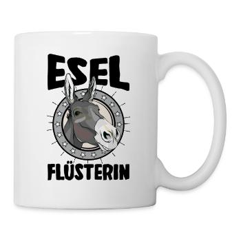 Bauer Esel - Tasse - Weiß - Rechts