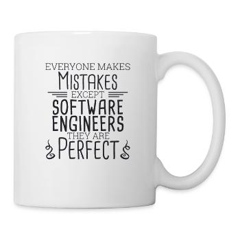 "Software Engineer Perfect | Programming" - Mug - white - Right