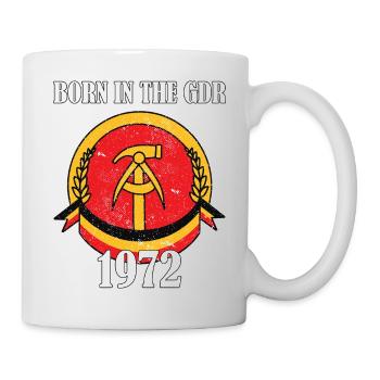 GDR Birthday 1972 Ossi Gift - Mug - white - Right