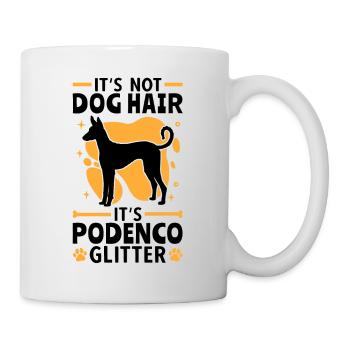 Podenco Ibicenco Glitter Ibizan Hound - Mug - white - Right