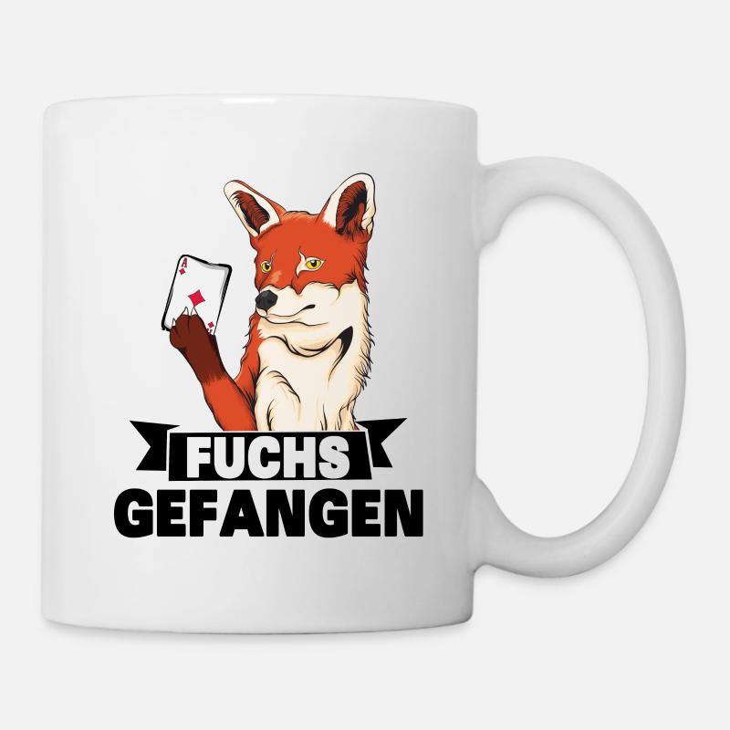 Doppelkopf - Tasse - Weiß