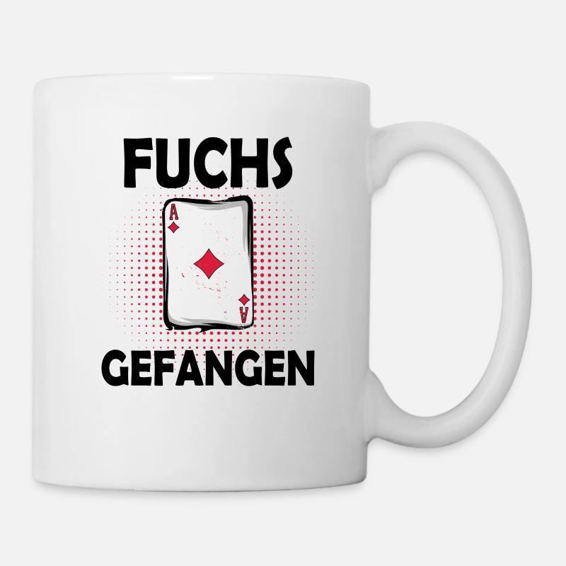 Doppelkopf - Tasse - Weiß