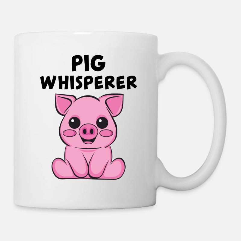 Cochon - Mug blanc - blanc