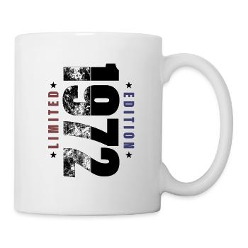 Grunge Birthday Limited Edition 1972 Born 1972 - Mug - white - Right
