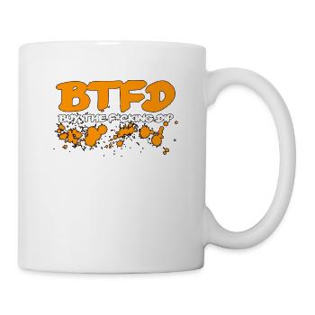 Bitcoin BTC BUY THE F... DIP BTFD hodl - Mug - white - Right