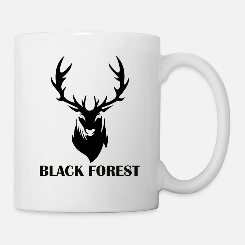 Black Forest der Kultlabel aus dem Schwarzwald - Tasse - Weiß