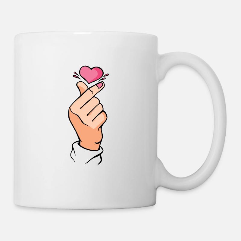 K-Pop K-Drama Corée Pop Pop Musique Drame Cadeau - Mug blanc - blanc