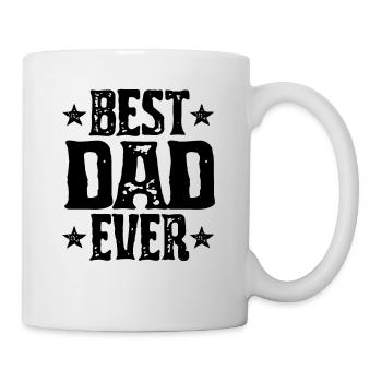 Mens Best Dad Ever Funny Sarcastic Father - Mug - white - Right