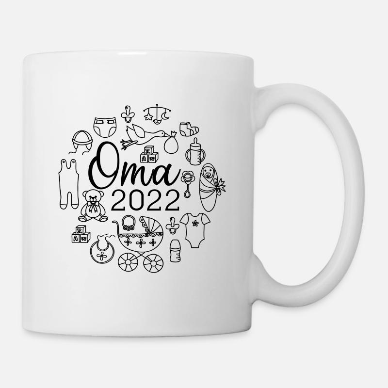 Oma 2022 - Tasse - Weiß