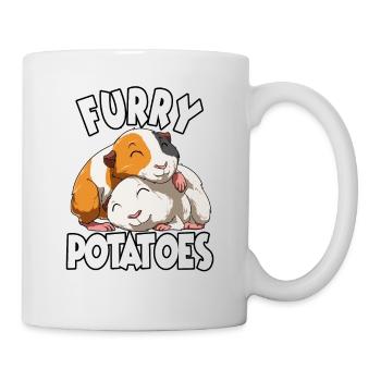 Furry Potato für einen Meerschweinchen Liebhaber - Tasse - Weiß - Rechts