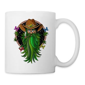 Weed Cowboy Stoner - Mug - white - Right