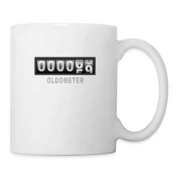 Compteur de vitesse de voiture 60e anniversaire 1962. Oldometer - Mug blanc - blanc - Droite