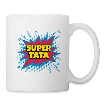 Super Tapa super héro supertata - Mug blanc - blanc - Droite