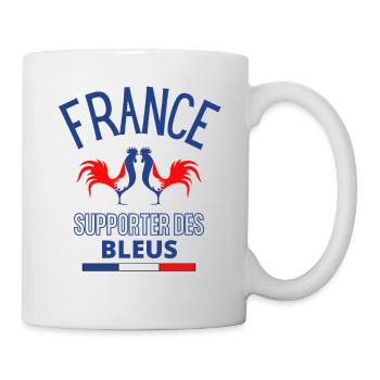 France cadeau supporter équipe de France football - Mug blanc - blanc - Droite