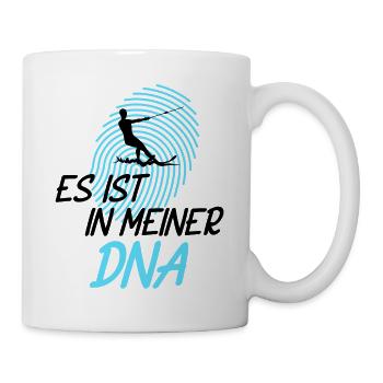 Wasserskier Wasserski Wasserskifahrer - Tasse - Weiß - Rechts