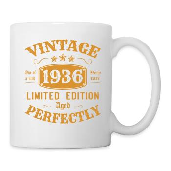 Vintage 1936 Limited Edition Perfectly Aged - Mug - white - Right