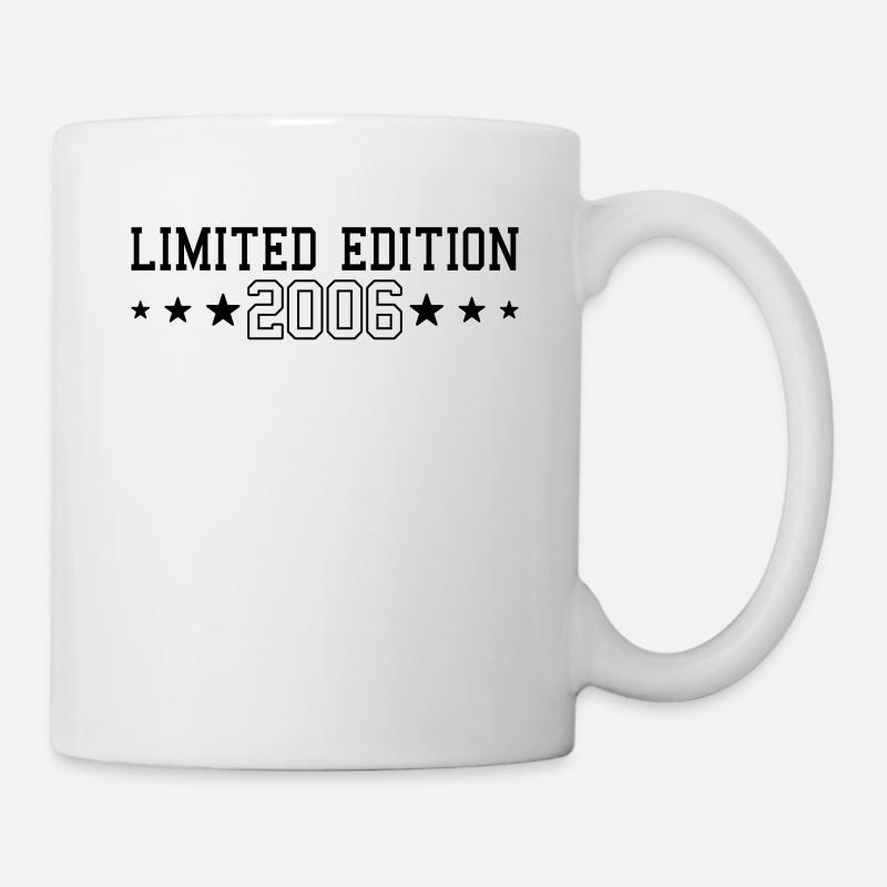 Geburtstag Limited Edition 2006 - Tasse - Weiß