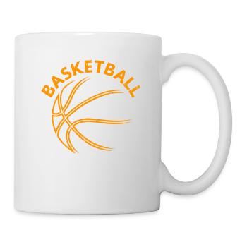 Vintage Basketball Player BasketballEr Dunking - Mug - white - Right