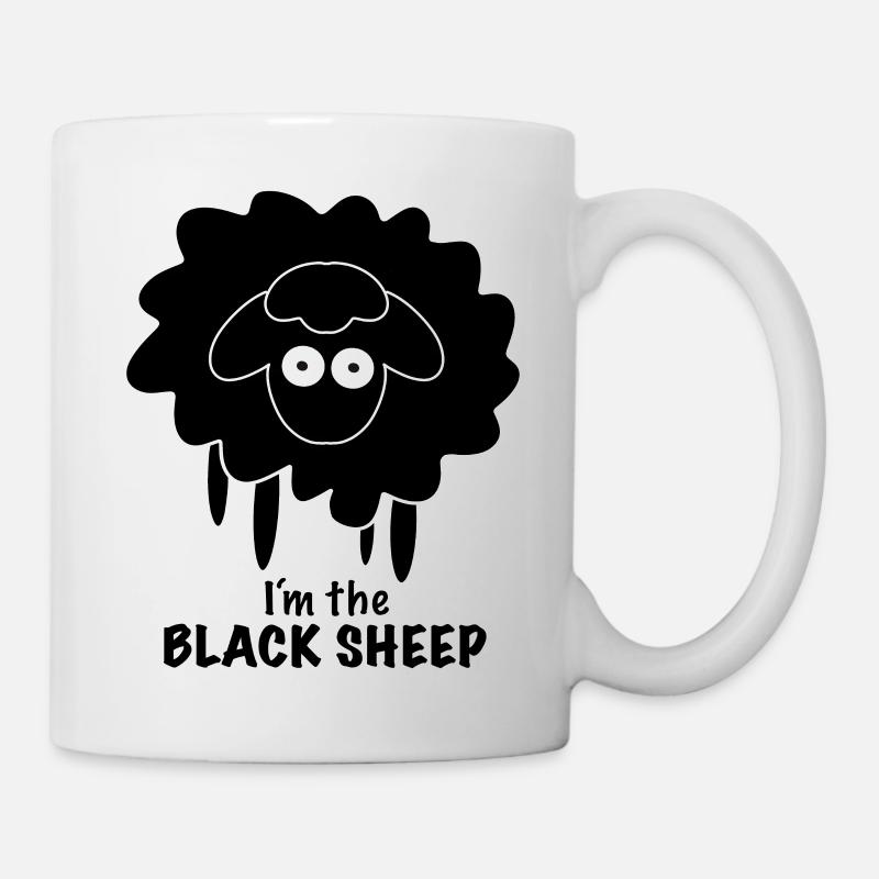 Je suis le mouton noir - Mug blanc - blanc